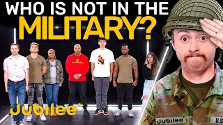 6 Military Personnel vs 1 Fake  Odd One Out [upl. by Oht]