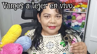 tejiendo En Vivo crochet [upl. by Annekahs]