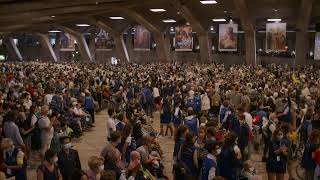 Messe de lAssomption à Lourdes le 15082021 [upl. by Fonsie197]