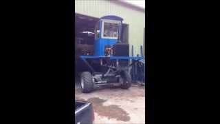 South Sands Sea Tractor Leaves the Workshop [upl. by Lovel]