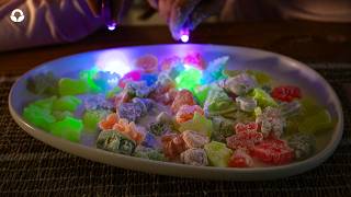 Make Glow in the Dark Gummies with us [upl. by Ariaec]