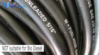 Nitrile Rubber Fuel Safe Hose SAE J30 R6 for Methanol Unleaded Diesel [upl. by Dett]