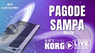 Pagode Sampa  Baile   Set Korg LiveSession [upl. by Mcgill124]