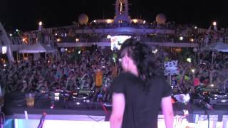 SKRILLEX  SKRILLCAM POV  HOLY SHIP 2014  DAY 1 [upl. by Enerod]