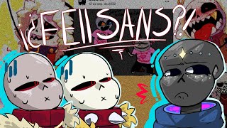 Fell sans CANON vs FANON fellsans sansaus undertaleau [upl. by Arica]