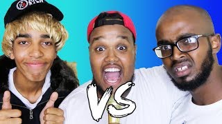 EPIC 1V1 RAP BATTLE  DARKEST MAN V YOUNG LAMPOST [upl. by Satsok]