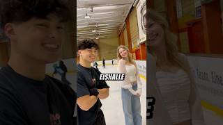 SO Beindruckst Du deinen CRUSH😱nicht kaishorts eislaufen eishockey eiskunstlauf ironie [upl. by Eivi]