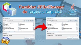 Cambiar idioma a JFileChooser  Java  Apache NetBeans 💻 [upl. by Schurman]