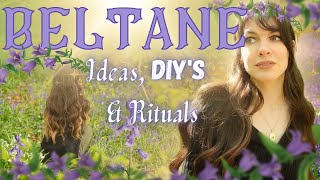 Preparing for Beltane 🌿 How to celebrate  Ideas DIYs Rituals amp Altar 💜🌿 [upl. by Elenaj]