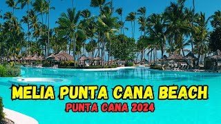 Melia Punta Cana Beach Wellness Inclusive  Hotel Tour 2024 Punta Cana Dominican Republic [upl. by Shlomo505]