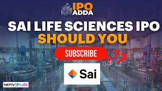 Sai Life Sciences IPO GMP Indicates Muted Listing Ahead Of The Opening [upl. by Attennot780]