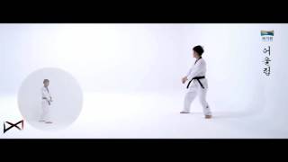 Taekwondo New Kukkiwon Poomsae 06 Eoullim  Harmony 어울림 3040 [upl. by Eanrahs]