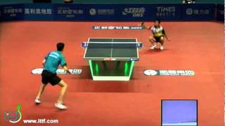 Stefan Fegerl vs Wang Yi TseHarmony China Open 2011 [upl. by Pooh984]