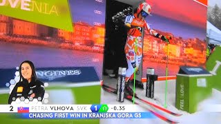 Petra Vlhova  Giant Slalom  Kranjska Gora  RUN 2  2024 [upl. by Hephzipa42]