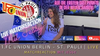 🔴 LIVE 1 FC Union Berlin  St Pauli  Auf die ersten drei Punkte in der neuen Saison [upl. by Ihsar]