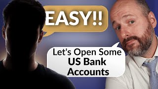 He Helps NonResidents Open US Bank Accounts For Free [upl. by Notgnirrab439]