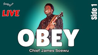 Ebenezer Obey 70s Live for SoewuChief James Soewu Side 1 [upl. by Ahsimik]