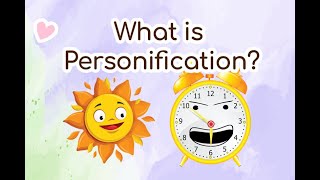 English Lesson 21  What is Personification [upl. by Atteuqahs258]