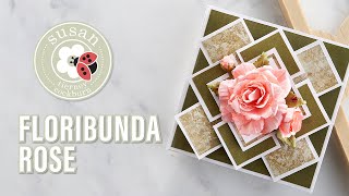 Spellbinders Floribunda Rose by Susan TierneyCockburn HowTo [upl. by Alekram948]