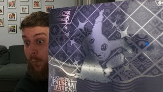 OPENING A PALDEAN FATES ELITE TRAINER BOX [upl. by Ayadahs]