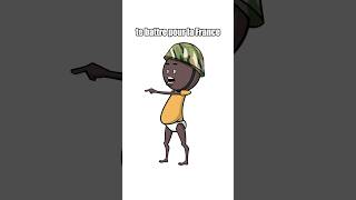 JoskoMandi  Tanguy David veut fuir en Afrique 🤣 Partie 2 shorts animation drole humour [upl. by Lipsey]