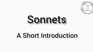 Sonnets A Short Introduction  Common Types of Sonnet  Shakespearean Sonnet  Petrarchan Sonnet [upl. by Eat]