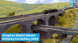 Shepton Mallet Model Railway Exhibition  8th and 9th June 2024 [upl. by Sello]