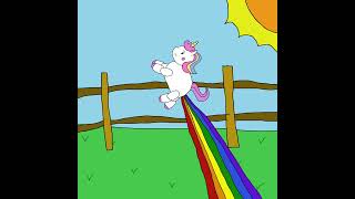 Rainbow 🌈 Farting 💨 Unicorn 🦄 [upl. by Edra]