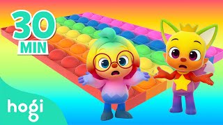 BEST SONGS of the MONTH｜Color Pop It  Jingle Play  More｜Nursery Rhymes for Kids｜Hogi Pinkfong [upl. by Llirpa152]