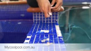 How To Replace Pool Tiles [upl. by Radie]