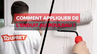 Comment appliquer de lenduit au rouleau [upl. by Amsaj]