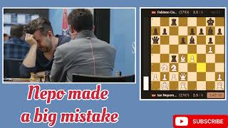 Fabianos 4 BRILLIANT MOVES Surprised everyone fabianocaruana iannepomniachtchi pragg gukesh [upl. by Suzette]