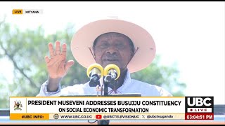 MUSEVENI CLARIFIES ON GOVT JOBS FOR THE UNEMPLOYED UGANDANS TASKS YOUTH TO PRIVATELY CREATE JOBS [upl. by Llertnor]