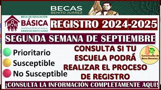 😱🥳REGISTRO BECAS BENITO JUAREZ 20242025🥳😱 [upl. by Odoric]