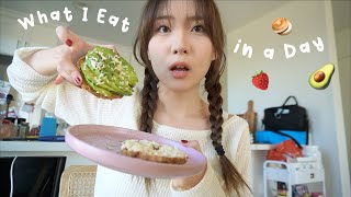 what i eat in a day in med school 🧃 [upl. by Hcahsem]