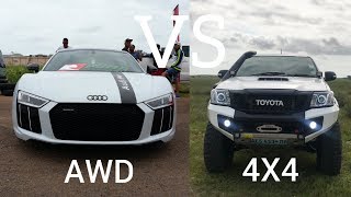 All Wheel Drive VS 4X4 A quotBasicquot Explanation  More On Cars [upl. by Calabresi]