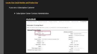 Locate Serial Number and Product Key for AutoCAD 2014 [upl. by Storz]