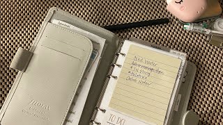 Filofax Compact Saffiano Flip personalrings filofax [upl. by Hacissej531]