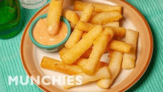 How to Make Yuca Fries and Sudada [upl. by Inaj467]