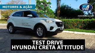 Test Drive Hyundai Creta Attitude 16 Manual Review motoreseacao [upl. by Onin]