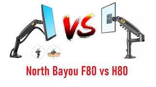 North Bayou F80 vs H80 Comparación y Review de Soportes para Monitor [upl. by Jaf]