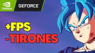 MEJOR CONFIGURACIÓN PARA SUBIR FPS Y QUITAR TIRONES EN DRAGON BALL SPARKING ZERO [upl. by Edialeda]