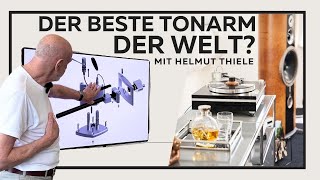 So geht Plattenspieler Helmut Thiele über seinen TT01 Tonarm Base und Plattengewicht [upl. by Demmer]