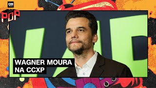 Wagner Moura na CCXP Samuel de Assis e quotKilling Evequot  Live no Pop CNN [upl. by Moffitt]