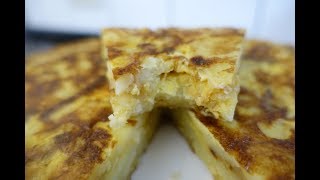 Tortilla espagnole  recette économique et facile [upl. by Atiuqrahs]