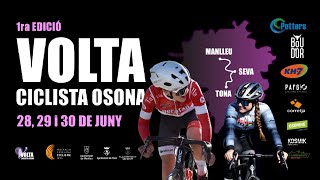 1º Etapa Manlleu  Manlleu Volta Ciclista Osona [upl. by Anillehs]