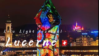 Fairy Lucerne  Lilu Light Festival  Houselegend  Gütch Castle  January 2022 [upl. by Yrogerg652]