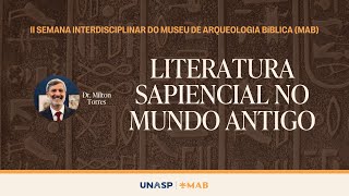 2ª Semana do MAB  A influência do conceito de felicidade da poesia grega na literatura judaica [upl. by Maher]