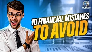 10 Financial Mistakes to Avoid in Your 20s I Wish I Knew Sooner [upl. by Enilrek]