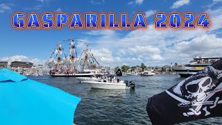 Gasparilla 2024 Part 2 Pirate invasion Tampa Bay Florida Spanglish Adventure Style [upl. by Ahcas818]